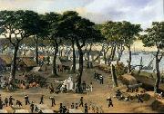 Candido Lopez Representation of the Brazilian Army at Curuzu during the War of the Triple Alliance. France oil painting artist